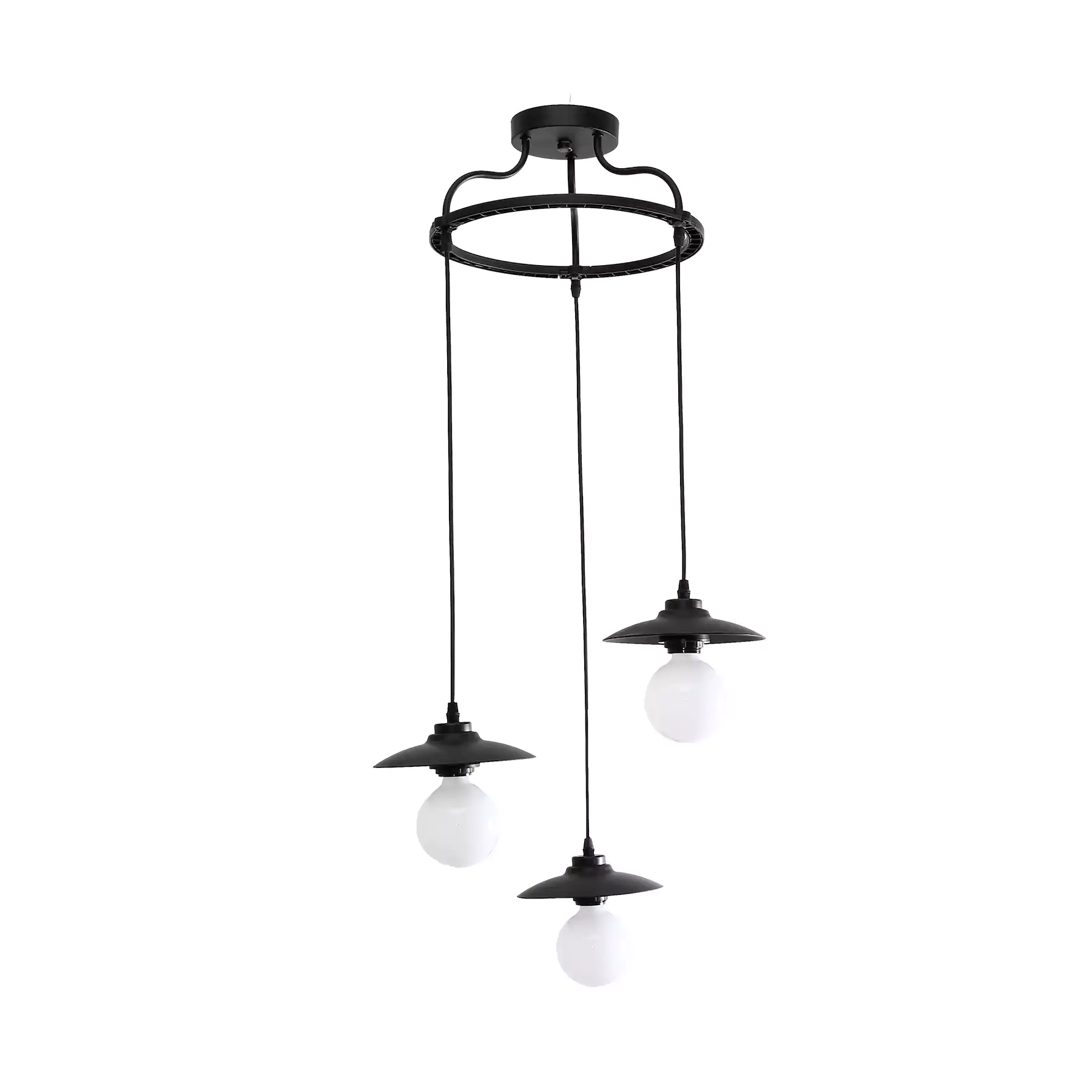Saucer - 3P Pendant Light